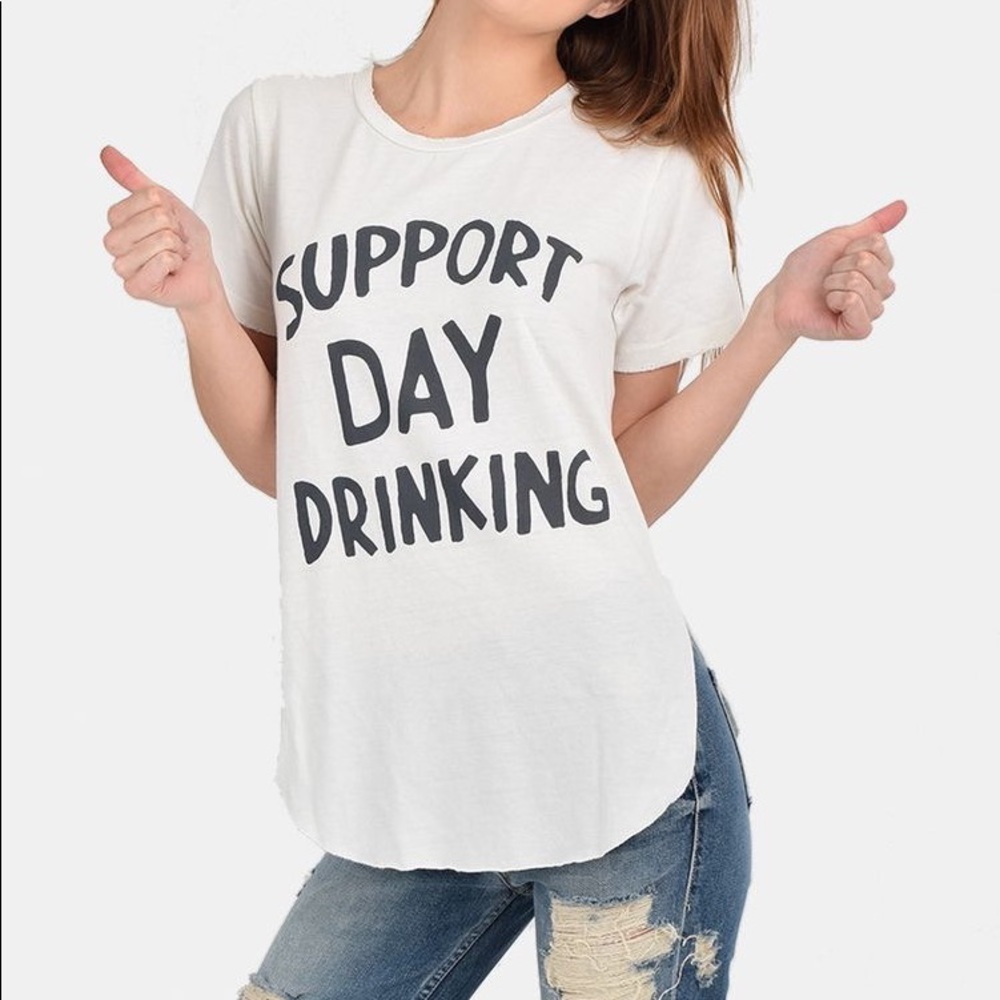 Junk Food ‘Support Day Drinking’ Tee